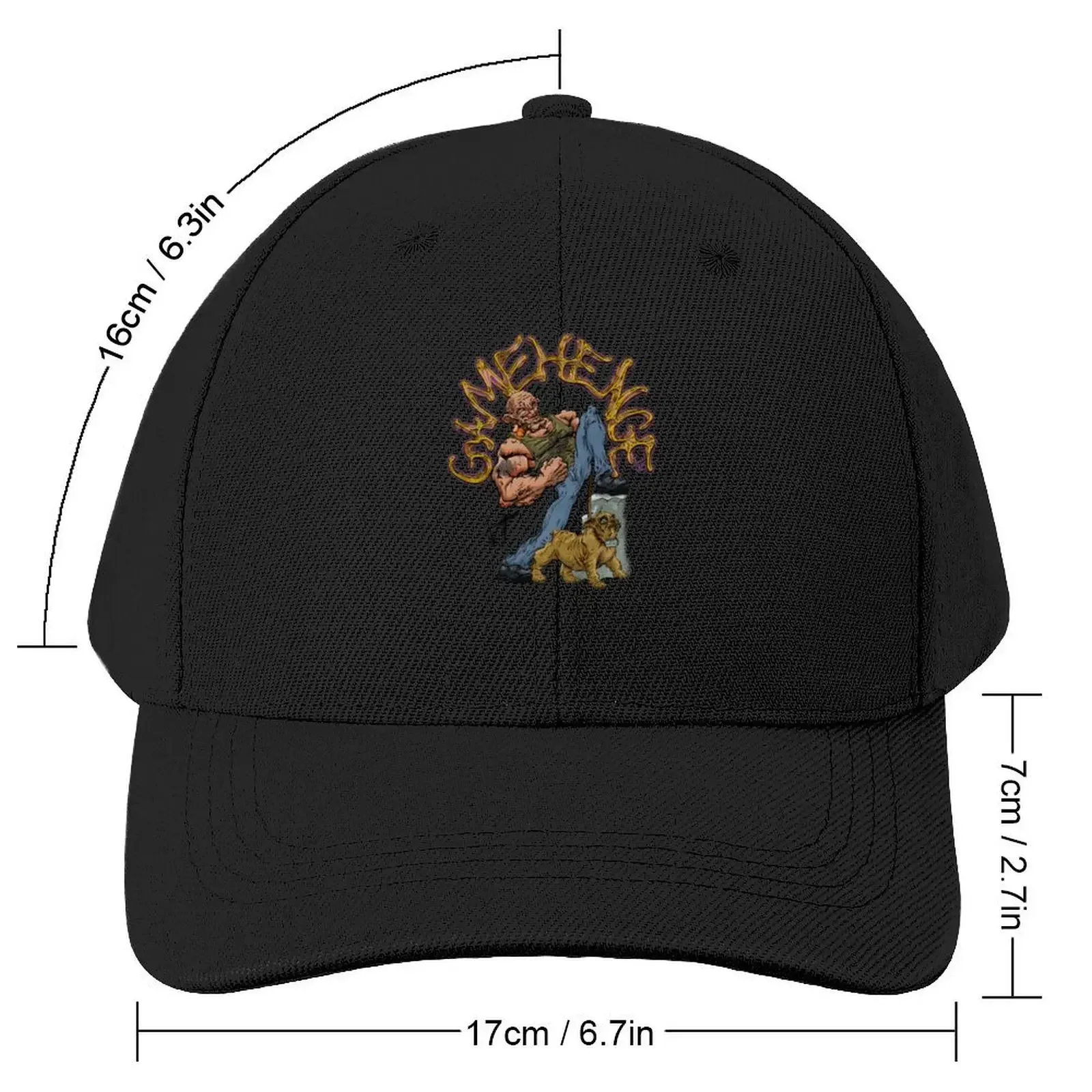 Colonel Forbin & His dog McGrupp Baseball Cap Hat Beach Beach Outing Icon Men's Baseball Women's