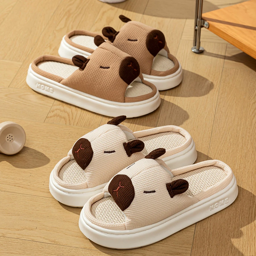 Chaussons pour enfants Capibala mignons et tendance pour le printemps et l'automne, confort intérieu