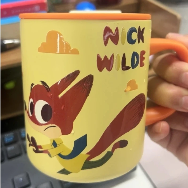 Zootopia Bedekt Geïsoleerde Mokken Kinderdrinkbekers Huishoudelijke Roestvrijstalen Melkbekers Met Weegschalen Direct Drinken Geschenken