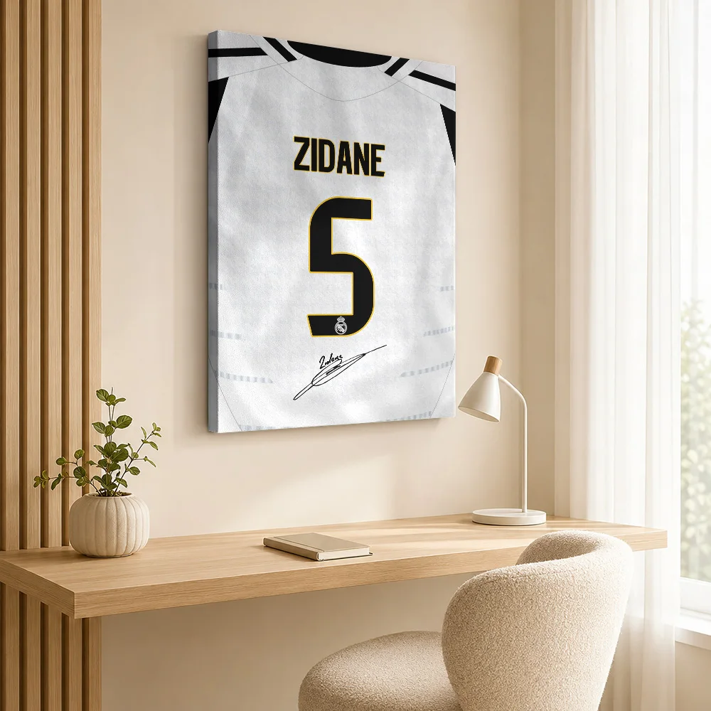 Rob Lee Newcastle Shirt Jersey with Signature Canvas Print Poster Personalized Modern Aesthetic Wall Art for Dining Room Decor