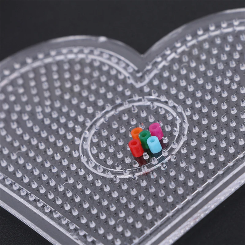 set 2.6mm Mini Hama Beads Pegboard Template Board Educational Making Material Board Perer/Fuse Beads