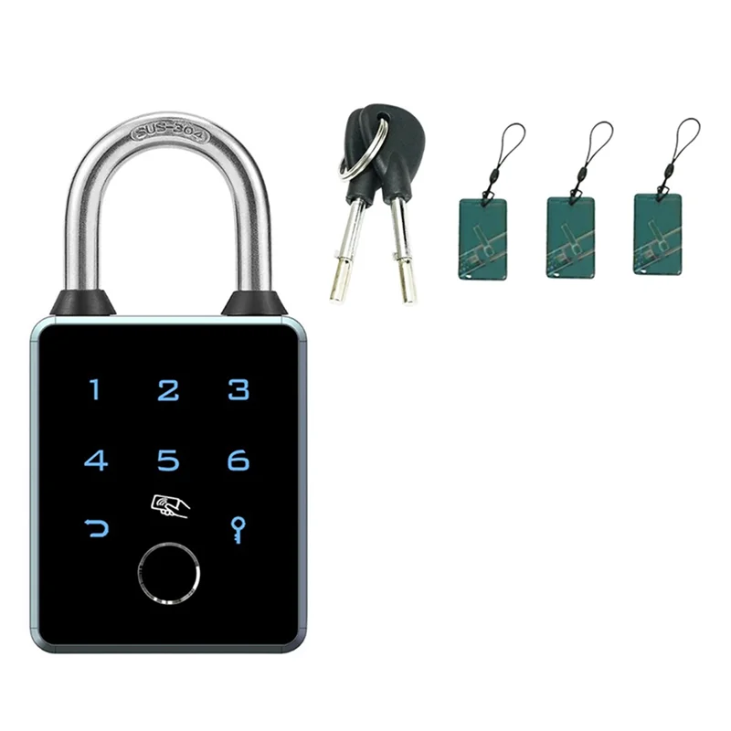 

[LXYA68Z!] TTLOCK Smart Padlock APP Control Waterproof Password IC Card RFID Bluetooth Luggage Bag Electronic Door Lo