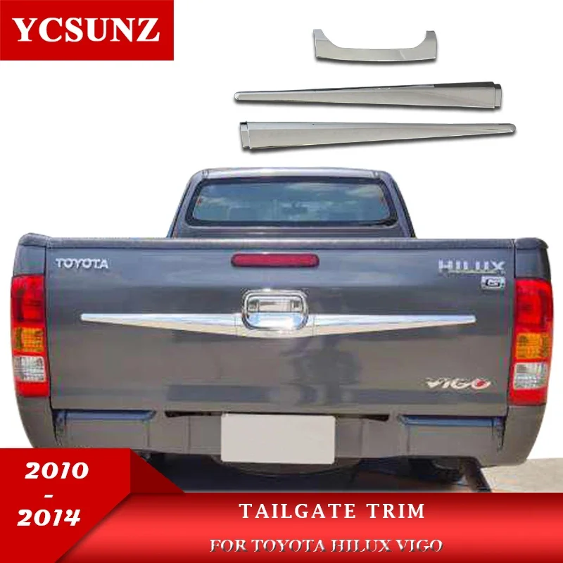 2005-2014 copertura del rivestimento della maniglia del portellone posteriore per Toyota Hilux Vigo 2005 2006 2007 2010 2012 2013 2014 parti esterne