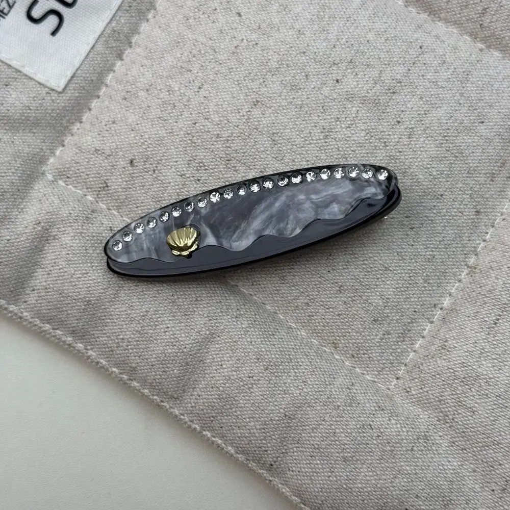 Neue Essigsäure Haar Klaue Clips Strass Haar Styling Entenschnabel Clip Seite Clips Frauen