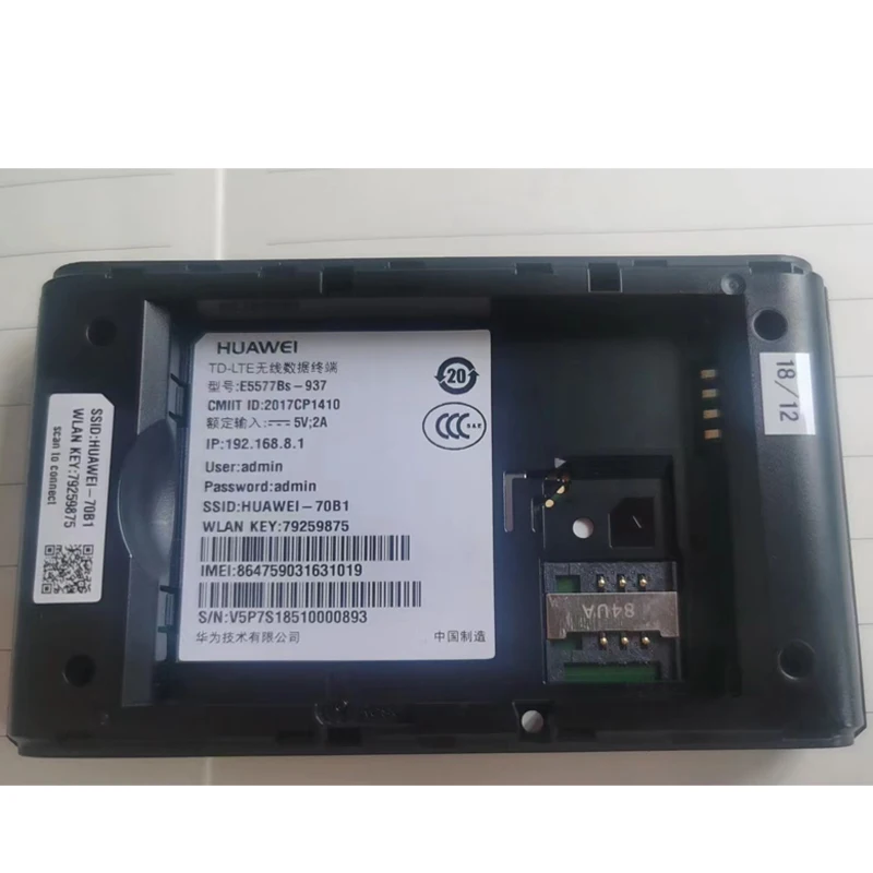 Imagem -05 - Huawei-desbloqueado E5577 E5577bs-937 150mbps Bolso 4g Wi-fi Hotspot Roteador Móvel b1 19 38 39 40 41