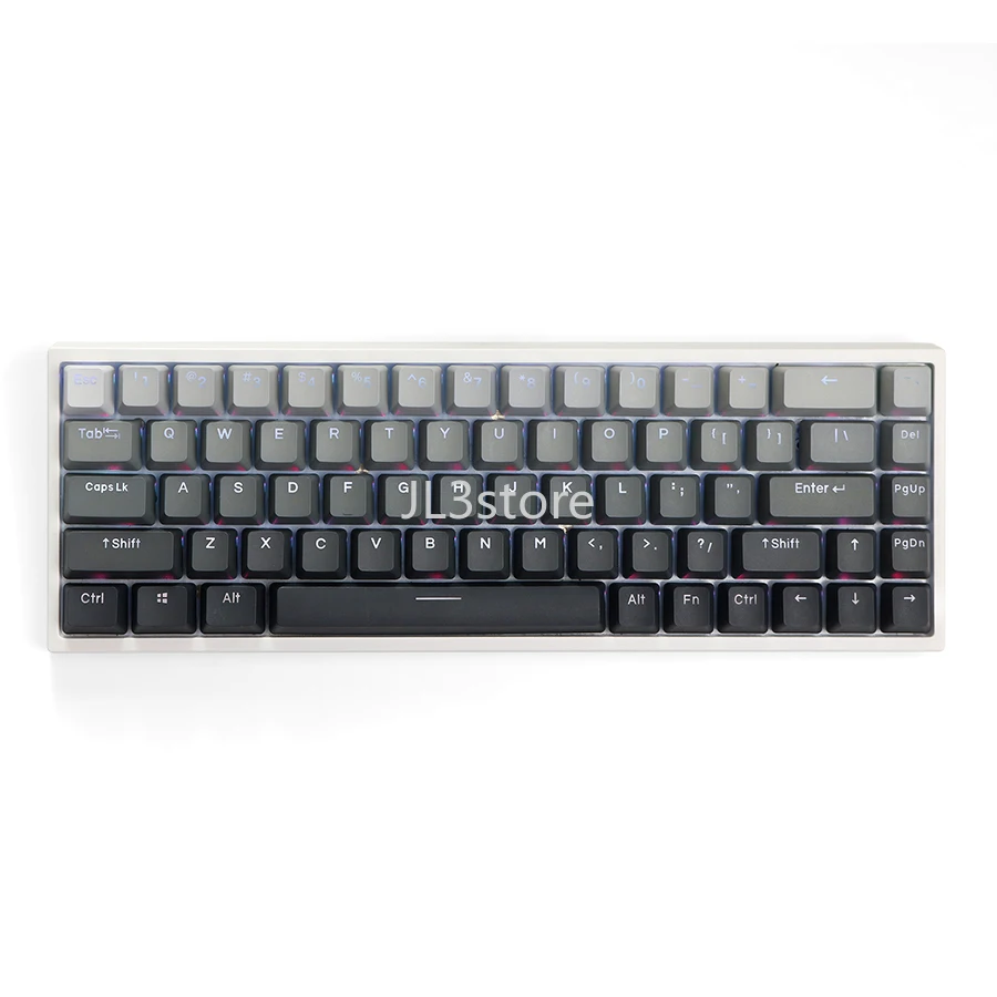 Polar Day PBT Transparent OEM Keycap 68 84 87 104 MX1.0 6.0 8.0 Mechanical Keyboard