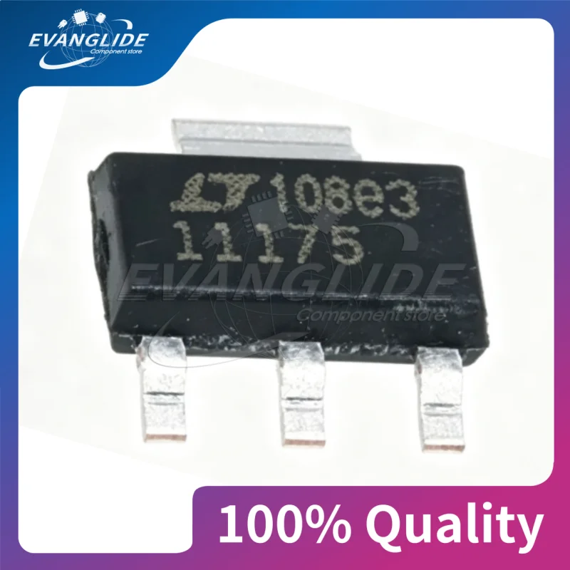 2 PCS/LOT BRAND NEW LT1117CST-3.3 LT1117CST-5.0 11175 LT1117CST-3.3 11173  SOT-223 Low Dropout Positive Voltage Regulator