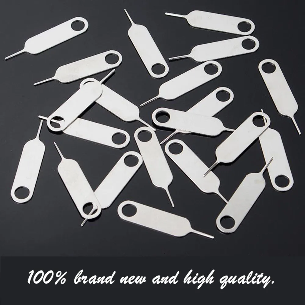 1000pcs Slim Sim Card Tray Pin Eject Removal Tool Needle Opener Ejector For Most Smartphone Card Cutter Pin Opener Removal Tool