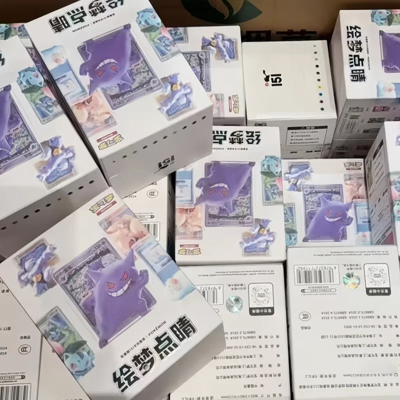 新品本物のポケモン-ptcg-ドリームマスターピースコレクション-151-フィギュアセットコレクションアニメ限定版サプライズ誕生日ギフト