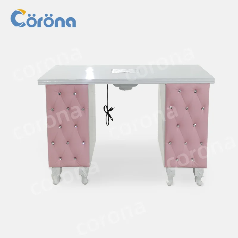 Nail Salon Manicure Table Luxury Technician Salon Manicure Furniture Nail Table and Pedicure Chair Set