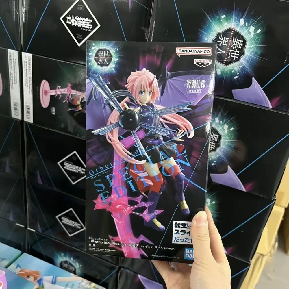 

BANDAI Original BANPRESTO When I was Recarnated I was a slime -Otherworlder Plus-Mirim Аниме Фигурка Модель Игрушка Орнамент Подарки