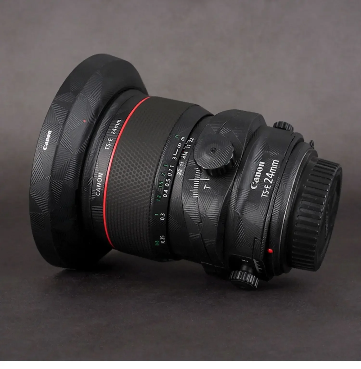 Для Canon TS-E 24 мм F3.5 L II наклейка на корпус объектива защитная наклейка на кожу виниловая пленка защитное покрытие от царапин