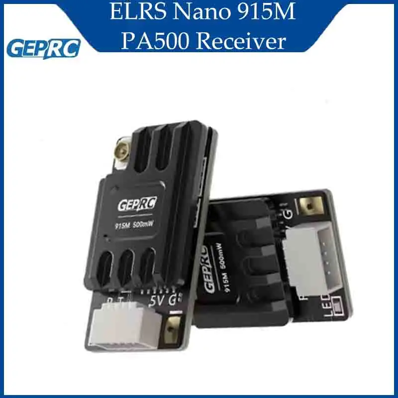 

GEPRC ELRS Nano 915M PA500 Приемник Suiable PA Чип 500 МВт 25 Гц 200 ГцDIY FPV Квадрокоптер Дрон дальнего действия для фристайла RC Запчасти