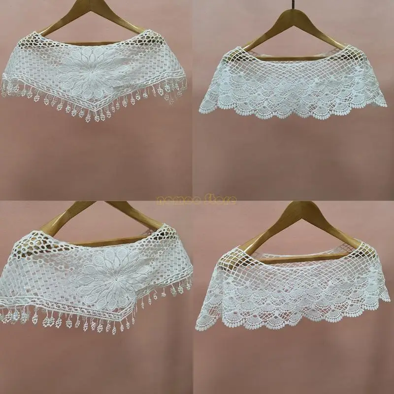 31BF نساء الصيف حلو الدانتيل الشمسي شال يلف جوفاء