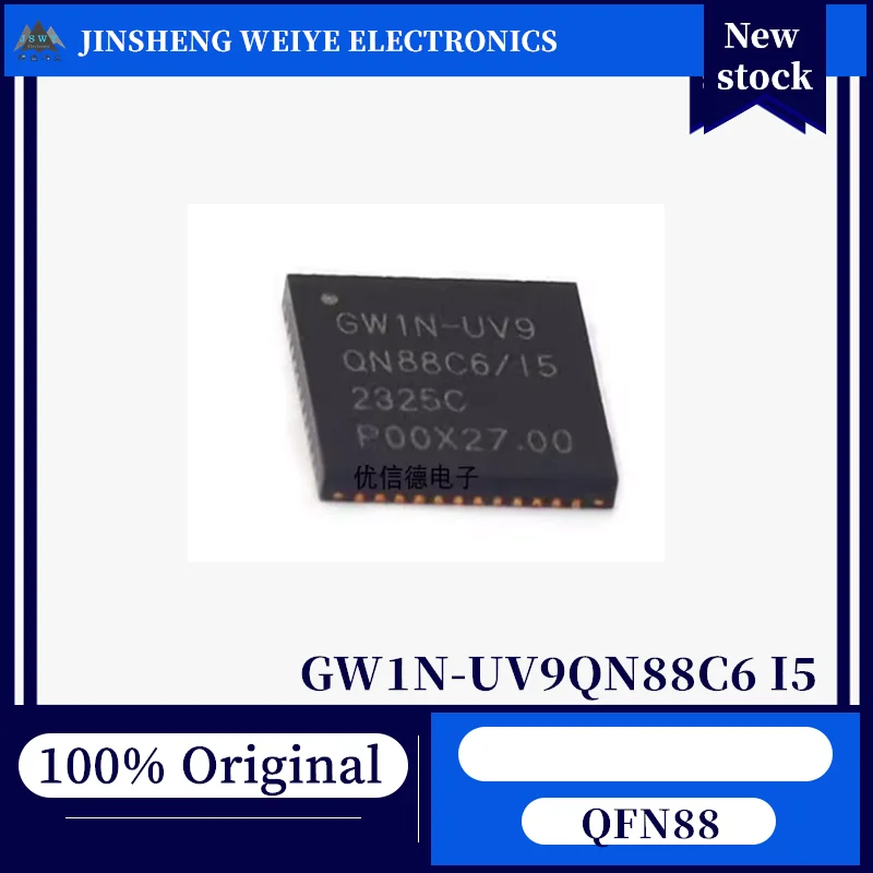 

(1/5 piece) GW1N-UV9QN88C6/I5 QFN-88 Non-volatile Flash Architecture FPGA 100% New Original Stock Chipset