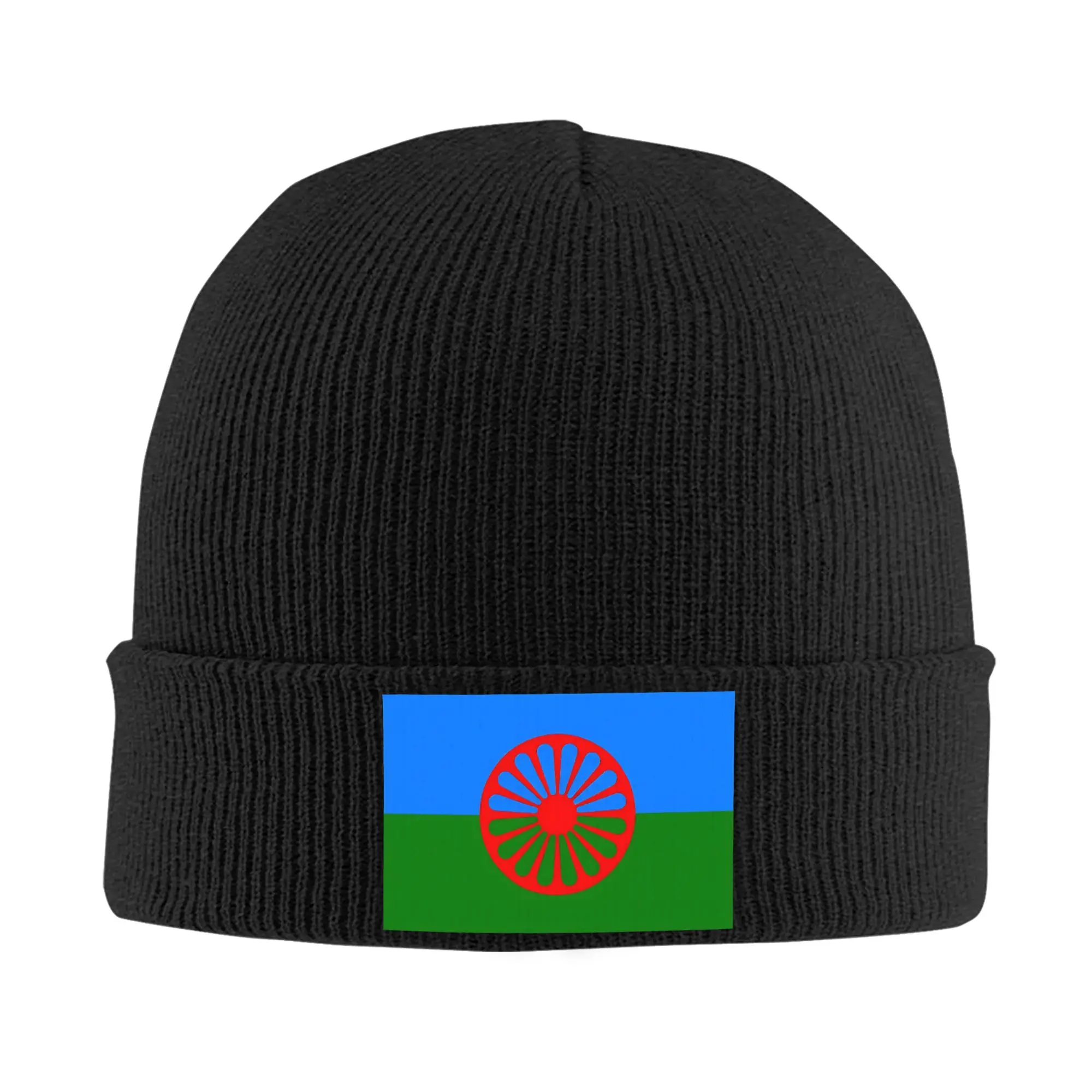 Gypsy Symbol   Beanie Hats  Bonnet Hats Men Women Unisex Street Gym Knit Hat Autumn Design Warm Soft Caps