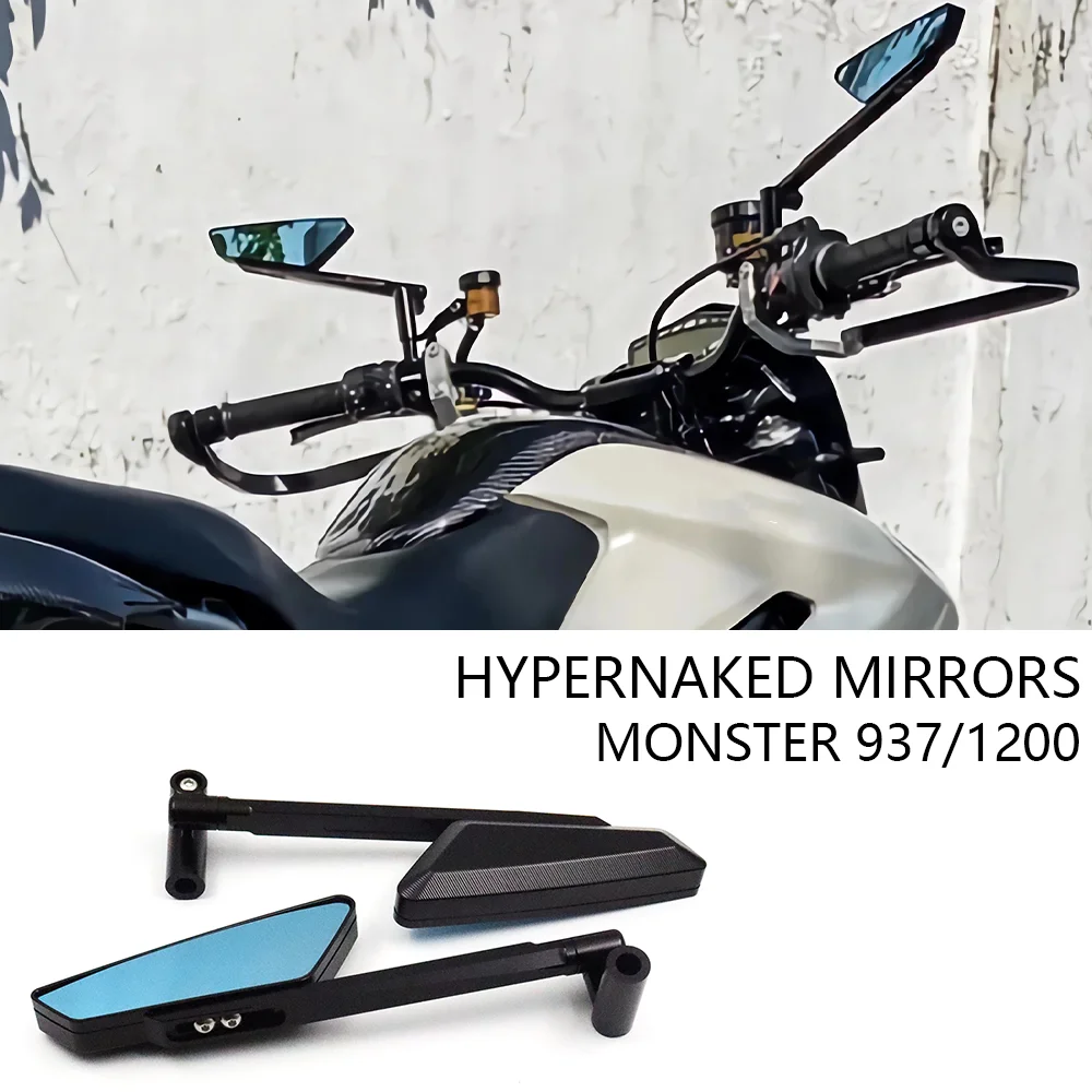 

Monster 937 Accessories Rearview Monster937 SP Monster 1200S Monster 937SP Mirror Hypernaked Mirrors for DUCATI Monster1200