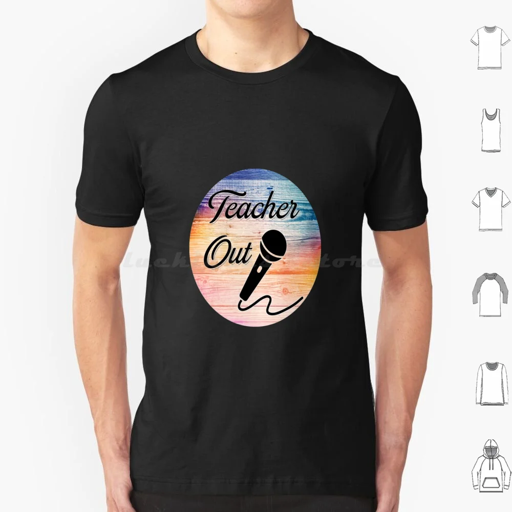 End Of School Year T-Shirtfunny Teacher Out Mic Drop Appreciation End Of School Year T Shirt 6xl Cotton Cool Tee Teacher Summer
