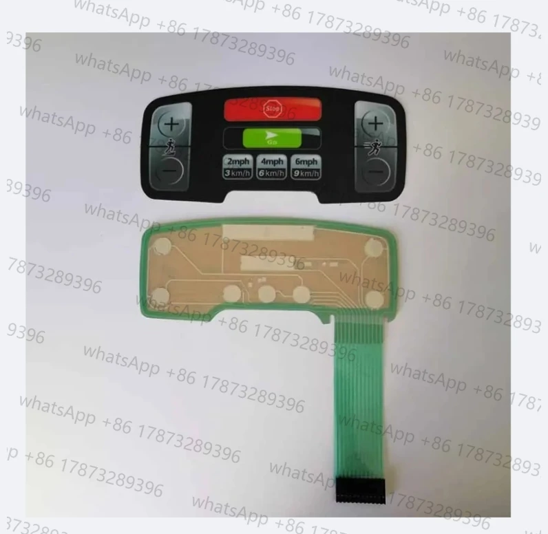 Panel de protección de botón para cinta de correr 95TE/A 95T ast S3 para interruptor de membrana de teclado Life Fitness