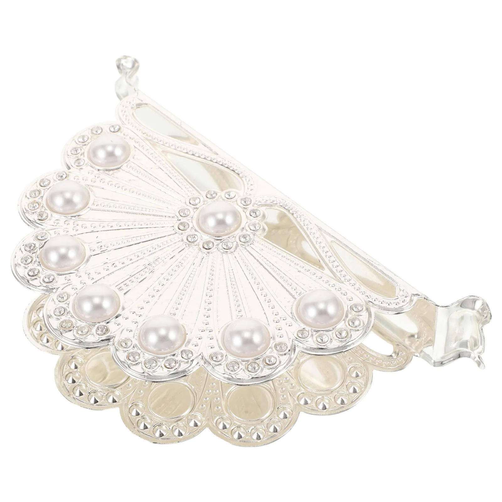 

Vertical Fake Pearl Napkin Holder Rustic Iron Paper Napkin Organizer for Kitchen Dining Room Home Office Restaurant Table