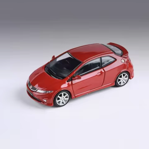 Diecast 1/64 scale Civic Type R FN2 alloy car models Adult Boy toys Collectibles Souvenirs Gifts Static finished ornaments
