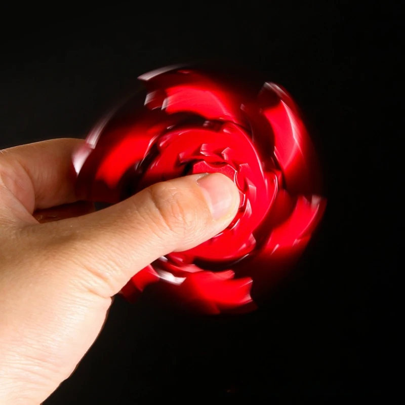 Nieuwe Magnetische Fidget Spinner ABS Plastic Hand Spinner Leuk Decompressie Speelgoed voor Kantoor Geschenken Volwassen Fidget Speelgoed