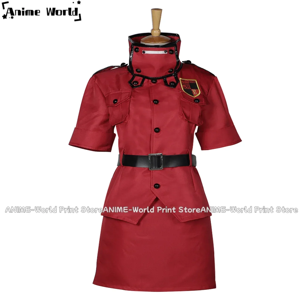 

《Custom Size》Anime Hellsing Cosplay Seras Victoria Costume Party Uniform Full Set Female Suit