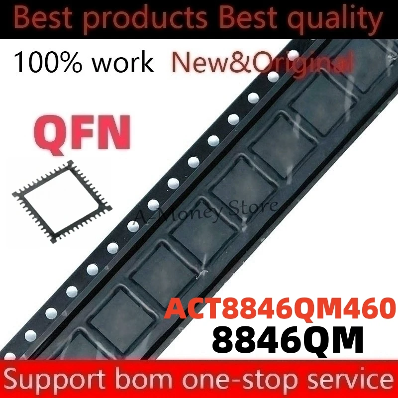 

(5pcs)8846QM ACT8846QM ACT8846QM460 QFN-48