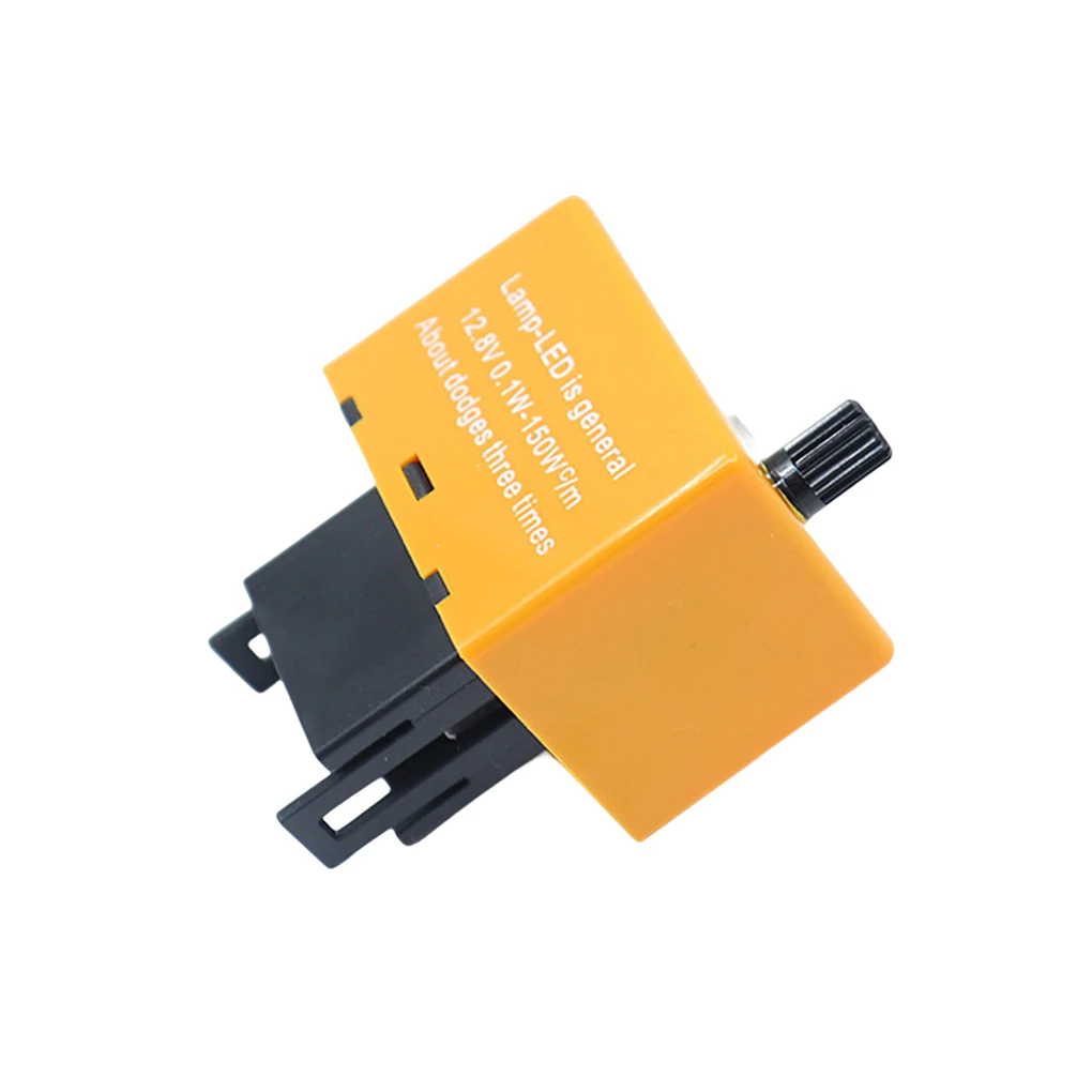 Adjustable Universal LED Flasher Relay Lightweight Car Delay Timer Relay