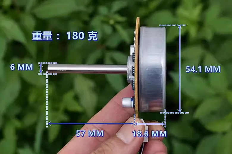 محرك DC24V بدون فرش مع مجموعة من إمدادات الطاقة ودعم أيضًا تنظيم سرعة PWM