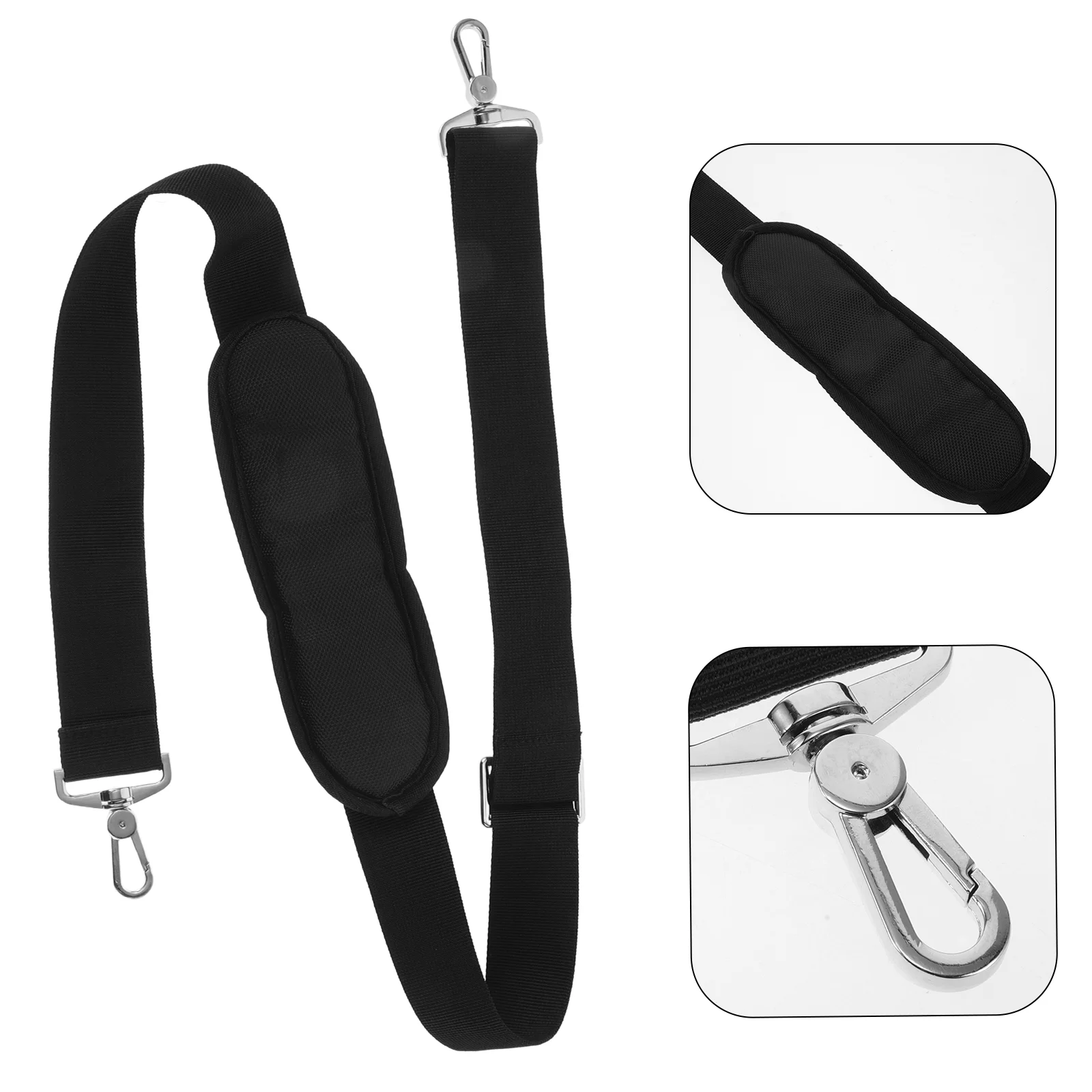 

Adjustable Laptop Backpack Strap Crossbody Nylon Bag Shoulder Replacement Tote Straps For Travel Student Business Use