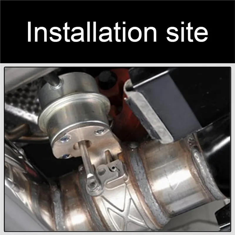 AC62-Vacuum-Actuated Exhaust Valve Kit(3-Inch 76Mm) Normally Closed Design Includes Wireless Remote Control
