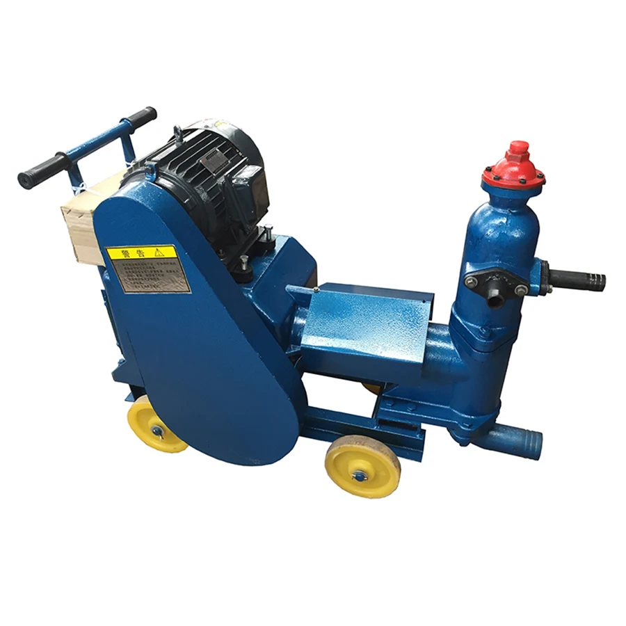 

Single piston prestressing concrete stressing electric high pressure cement grout pump