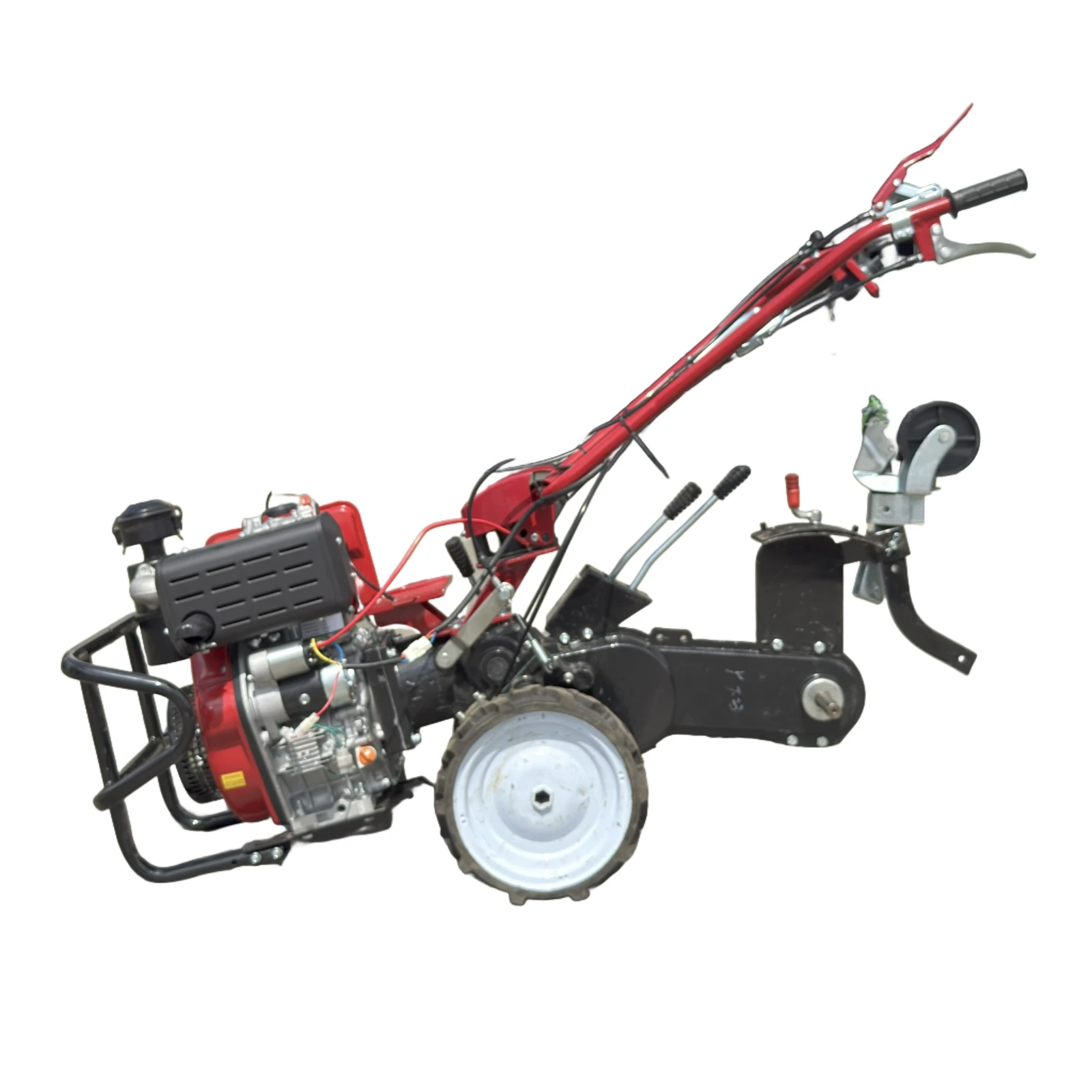 New 9HP Dual Drive High Productivity Micro Tiller Cultivator Onion/Mushrooms Planting Weeding/Ditching/Tillage Electric