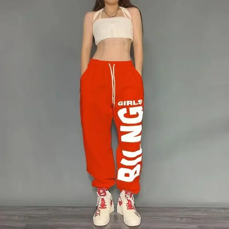 Summer Korean Fashion Y2K Streetwear Jogging Sweatpants Women Harajuku Sports Pants Oversized Hip Hop Harem Pant Trousers Women