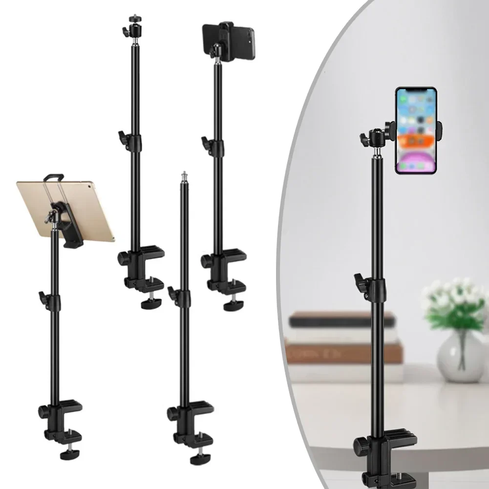 Desk Mount Stand Camera Clamp Light Stand Boom Stand With Ball Head For Phone For Studio Flash LED Light Softbox