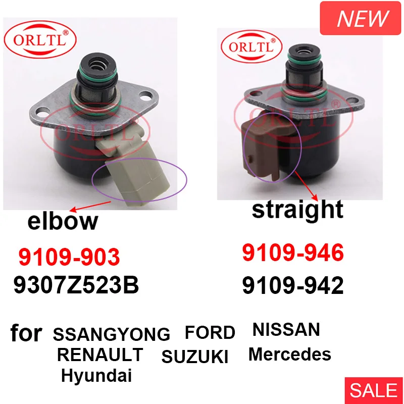 New 9109-946 9109-942 331154x400 Pump Metering Valve Fuel Inlet Regulator Valve 9307Z523B 9109-903 For Hyundai  SSANGYONG