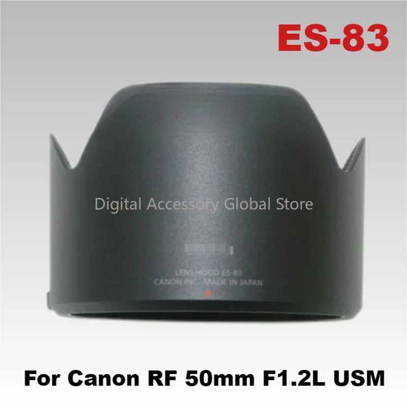 New Original Front Hood ES-83 Parts For Canon RF 50mm F1.2L USM (77mm) Camera Lens RF50 1.2 RF50/1.2 RF 50/1.2 RF 50 1.2