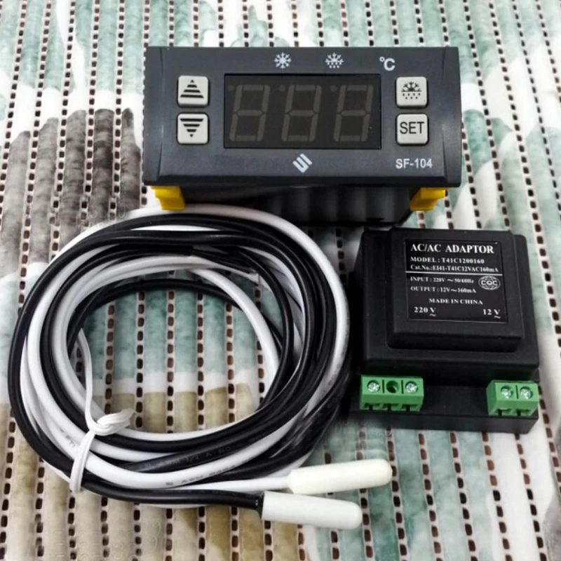 

SF-104 Digital Display Temperature Controller Electronic Temperature Regulator ,Thermostat