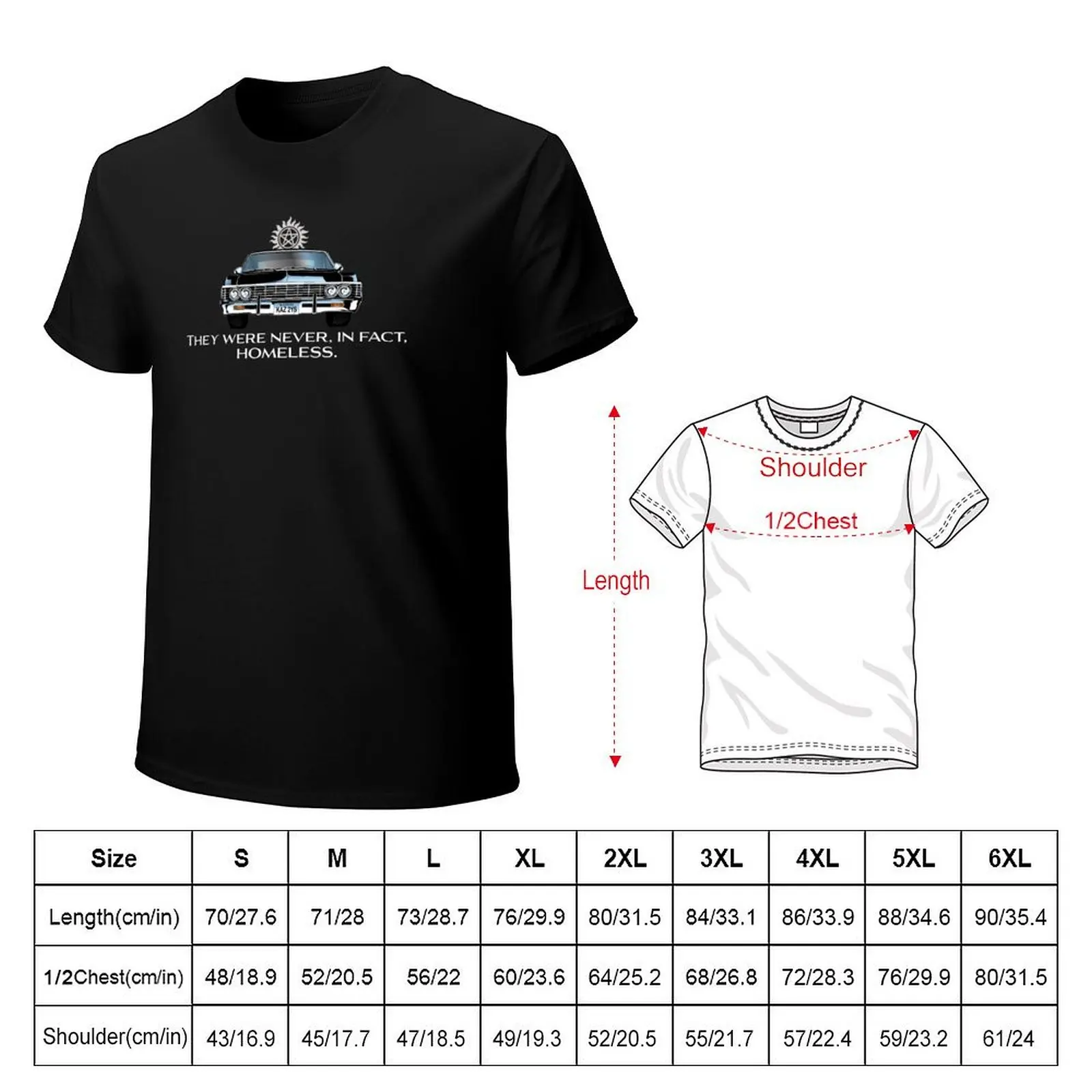 They were, in fact, never homeless. T-Shirt Casual Everyday Short Sleeve T-Shirt