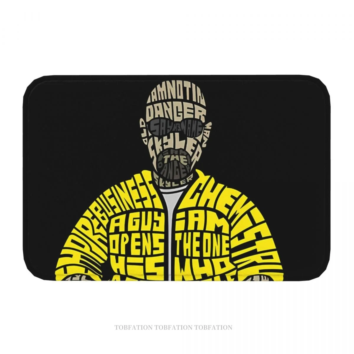 Breaking Bad Anti-Slip Doormat Bath Mat Danger Balcony Carpet Welcome Rug Indoor Decorative