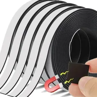 Magnetic Self Adhesive Tape Strong Rubber Magnet Cuttable Tape DIY Wall Photos Posters Fixed Tools Home Office Storage Supplies