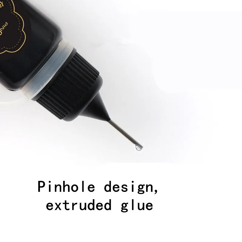 1/2pcs 10ml Nail Rhinestone Adhesive Glue For Stick 3D Decorations DIY Strong Nail Art Crystal Gems Jewelry Edge-Sealing Gel