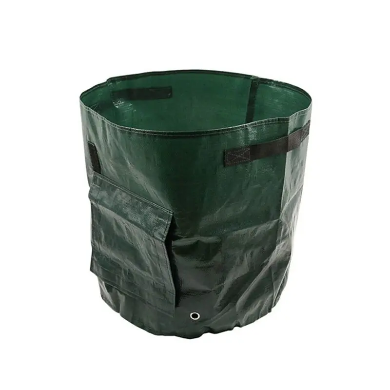 KSOL 2Pcs Potato Grow Bag PE Vegetable Bag with Handle Thickened Garden Carrot Taro Peanut Growing Bag Grow Potatoes