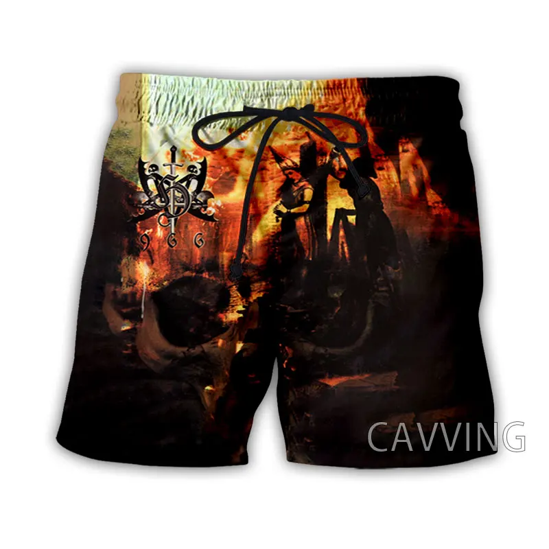 

New Fashion Women/Men's 3D Print Hellveto Rock Summer Beach Shorts Streetwear Men Quick Dry Vacation Casual Shorts