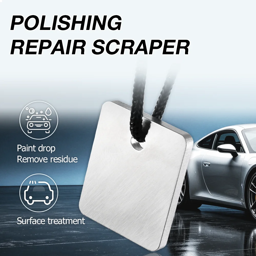 Auto Polishing Repair Scraper, Car Denibbing Blade, Cleaning Hard Surface Stains, Dust Treatment, Remove paint, for Car Painters
