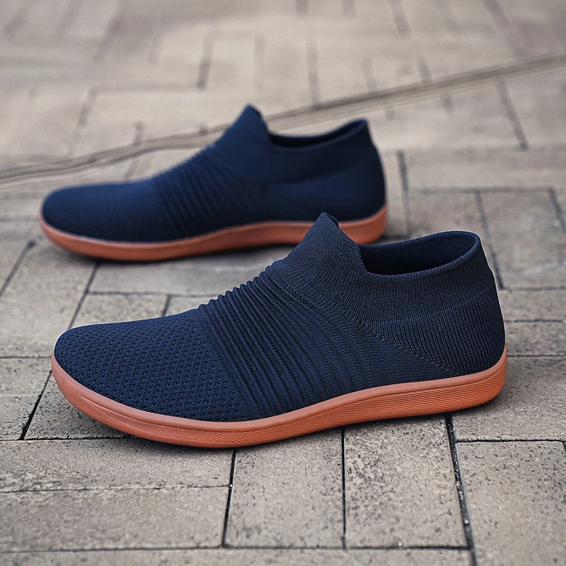 Wide Toe Barefoot Shoes Women Men Sneakers Outdoor Casual Shoes Mesh Lightweight Breathable Summer Travel Shoes Solid Size 36-45