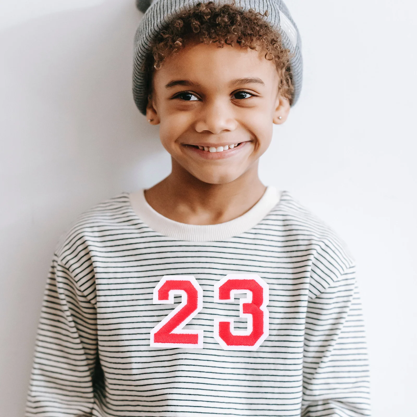 2 set Self Adhesive Numbers Sticker Set 0-9 T-Shirt Number Stickers For Football Sports Shirt Pants Iron On Numbers Black