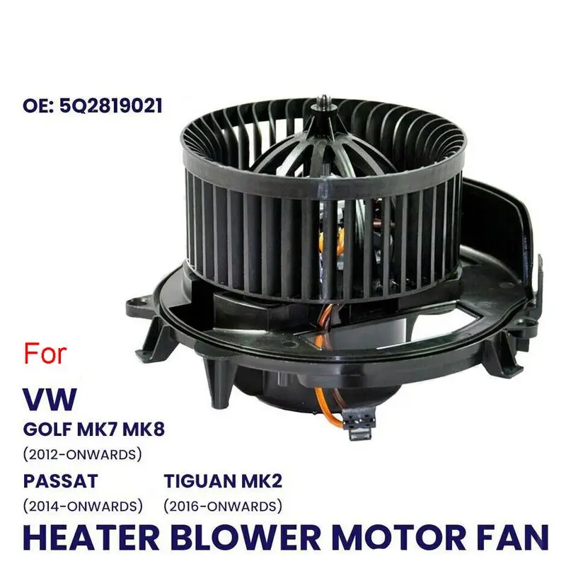 Verwarming Blower Motor Ventilator Voor Vw Golf Mk7 Mk8 Passat 3g2 Tiguan Mk2 5q2819021a Rhd