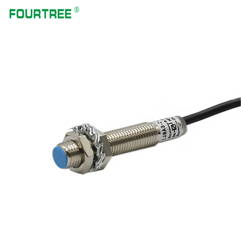 LJ8A3 M8 Proximity Switch Metal Inductive Approach Sensor Detect Distance 1mm 2mm PNP/NPN NO NC Special for MCU BY/AY/EX/DX/DZ